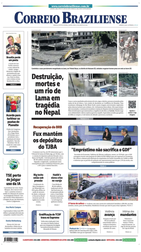 Cover of Correio Braziliense