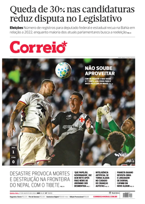 Cover of Correio da Bahia
