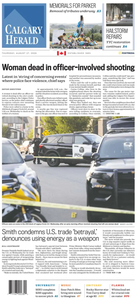 Cover of Calgary Herald