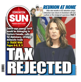 Cover of Edmonton Sun