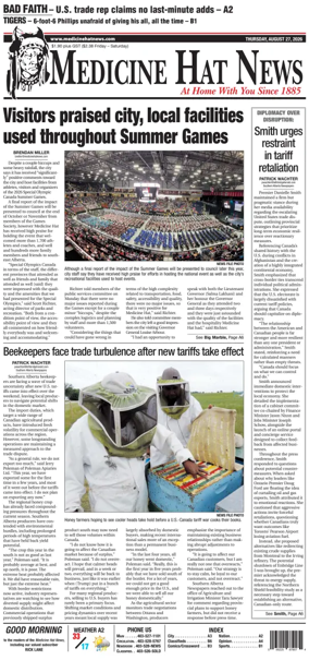 Cover of Medicine Hat News
