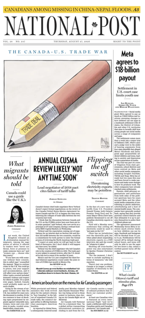 Cover of National Post - (National Edition)