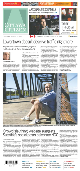 Cover of Ottawa Citizen