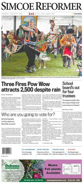 Cover of Simcoe Reformer