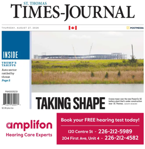 Cover of St. Thomas Times-Journal