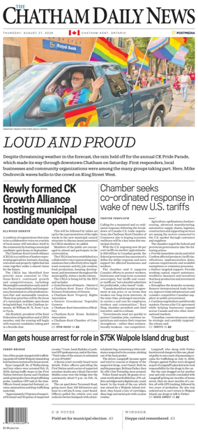 Cover of The Chatham Daily News