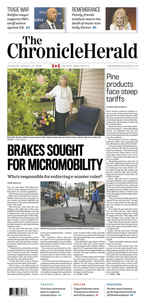 Cover of The Chronicle Herald (Metro)