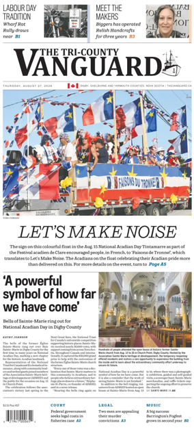 Cover of Tri-County Vanguard