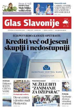 Cover of Glas Slavonije