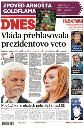 Cover of MF DNES