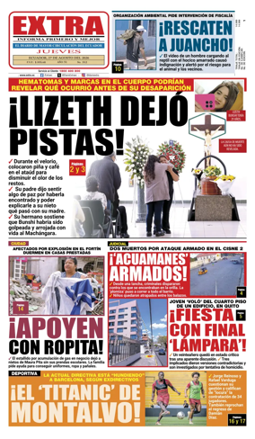 Cover of Diario Extra