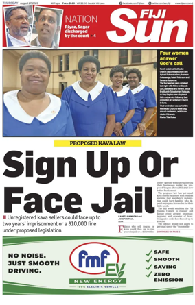 Cover of Fiji Sun