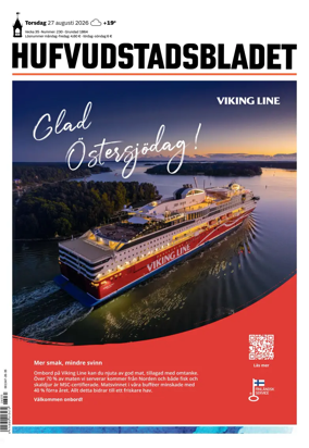 Cover of Hufvudstadsbladet