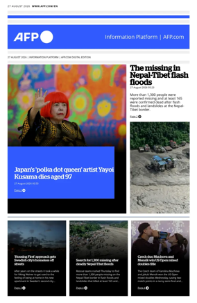 Cover of AFP English