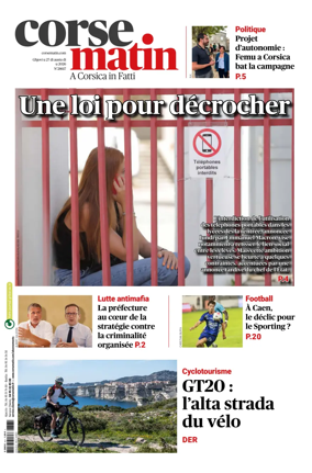 Cover of Corse Matin