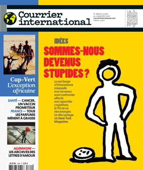 Cover of Courrier international