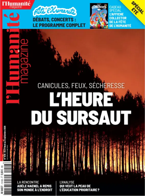 Cover of L'HUMANITE MAGAZINE