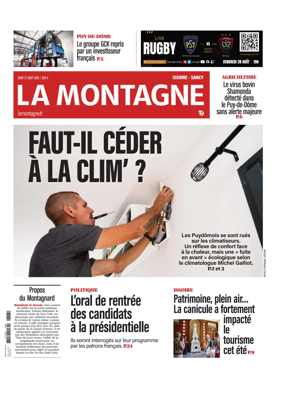 Cover of La Montagne (Issoire-Sancy)