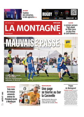 Cover of La Montagne (Montlucon)