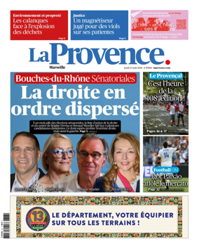Cover of La Provence Marseille