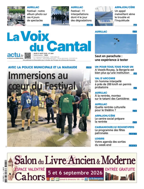 Cover of La Voix du Cantal