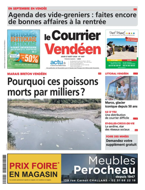 Cover of Le Courrier Vendeen