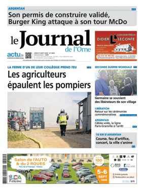Cover of Le Journal de l'Orne