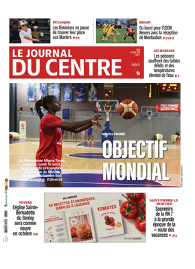Cover of Le Journal du Centre