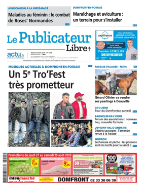 Cover of Le Publicateur Libre