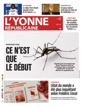 Cover of L'Yonne Republicaine