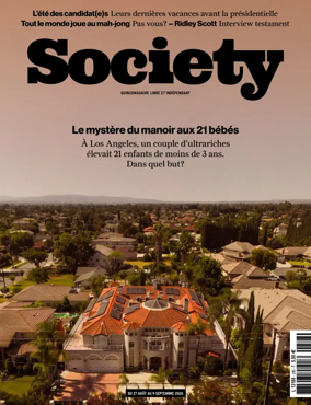 Cover of Society (France)