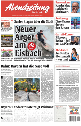 Cover of Abendzeitung Munchen