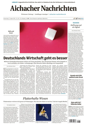 Cover of Aichacher Nachrichten