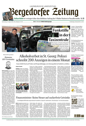 Cover of Bergedorfer Zeitung