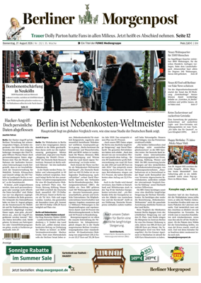 Cover of Berliner Morgenpost