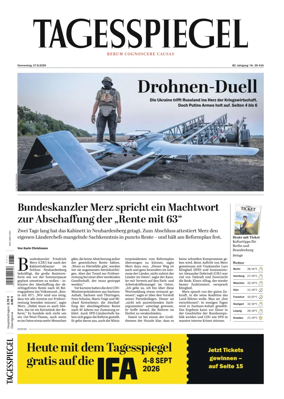 Cover of Der Tagesspiegel