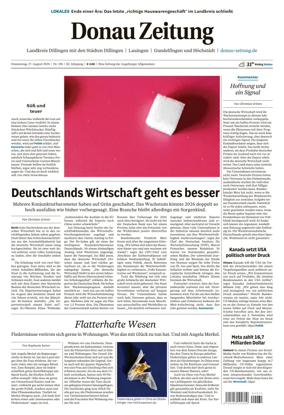 Cover of Donau Zeitung
