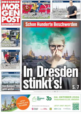 Cover of Dresdner Morgenpost