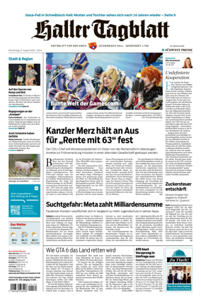 Cover of Haller Tagblatt