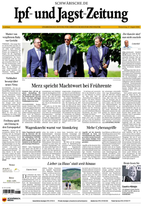 Cover of Ipf- und Jagst-Zeitung
