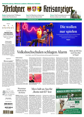 Cover of Iserlohner Kreisanzeiger und Zeitung (Iserlohn)