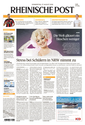 Cover of Rheinische Post Duesseldorf Meerbusch