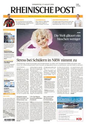 Cover of Rheinische Post – Dusseldorf Stadt