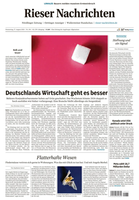 Cover of Rieser Nachrichten