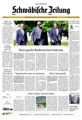 Cover of Schwabische Zeitung (Alb-Donau)