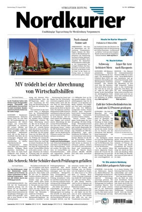 Cover of Strelitzer Zeitung