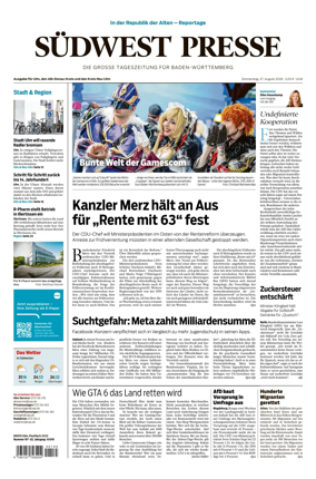 Cover of Sudwest Presse
