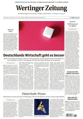 Cover of Wertinger Zeitung