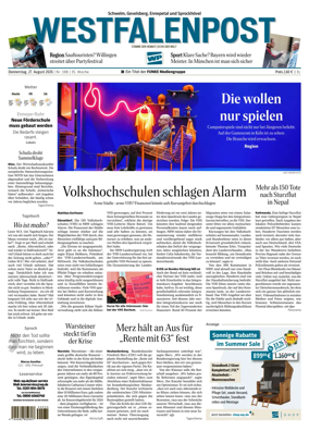 Cover of Westfalenpost (Ennepetal)