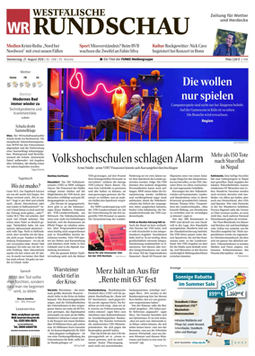 Cover of Westfalische Rundschau (Wetter)